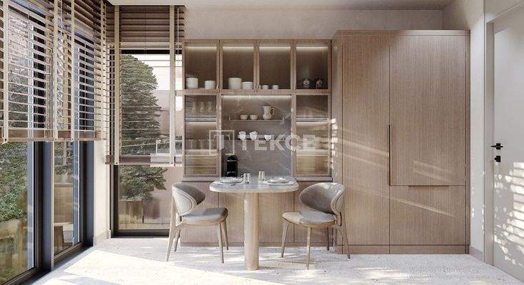 Apartments for Sale Near the Metro Station in Istanbul Ataşehir