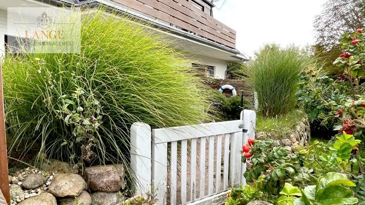 Garten zur Terrasse