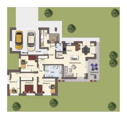 Grundriss Erdgeschoss