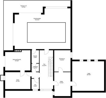 Grundriss Untergeschoss