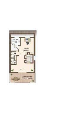 Grundriss Dachgeschoss