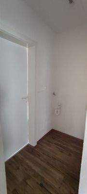 Platz für die Waschmaschine