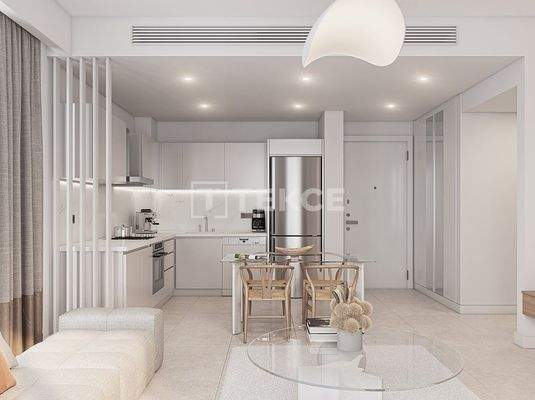 Apartments Close to the Sea in a Gated Complex in Çeşme