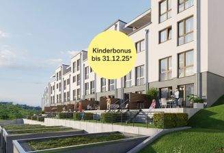 Besondere Kinderbonus-Aktion für die Reihenhäuser 31 bis 40