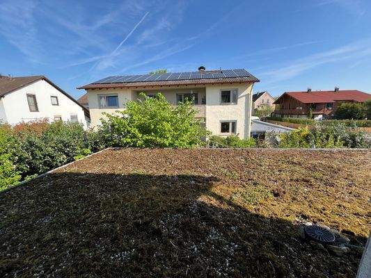 Nordausblick über Garagendach