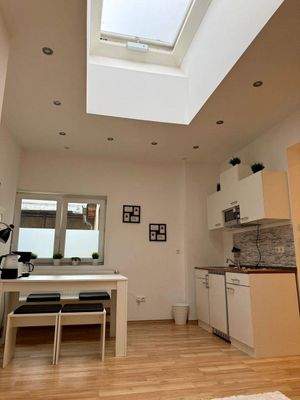 Küche mit Esszimmer 