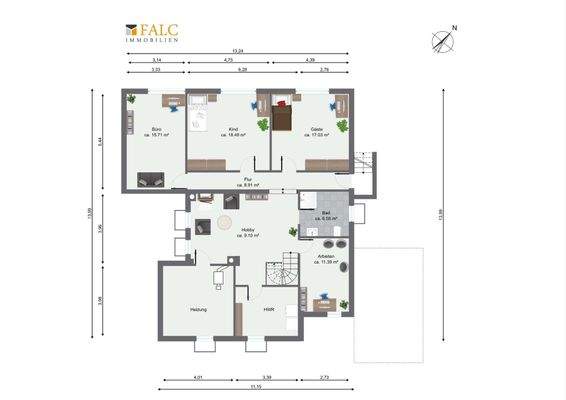 Grundriss Souterrain