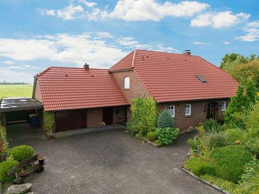 Blick auf die Immobilie