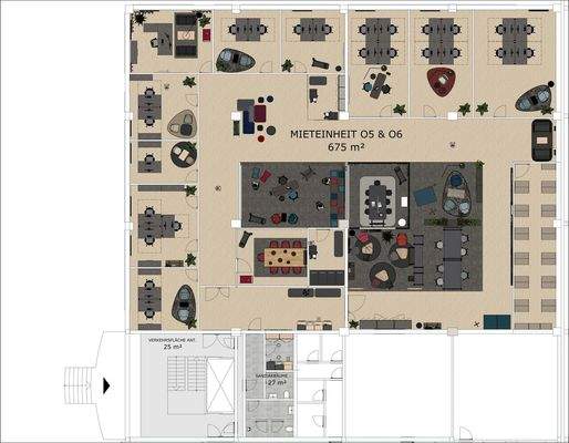 Grundriss Visualisierung