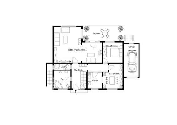 Grundriss Erdgeschoss