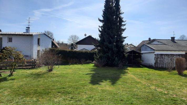 Sicht Ri Süden von Terrasse