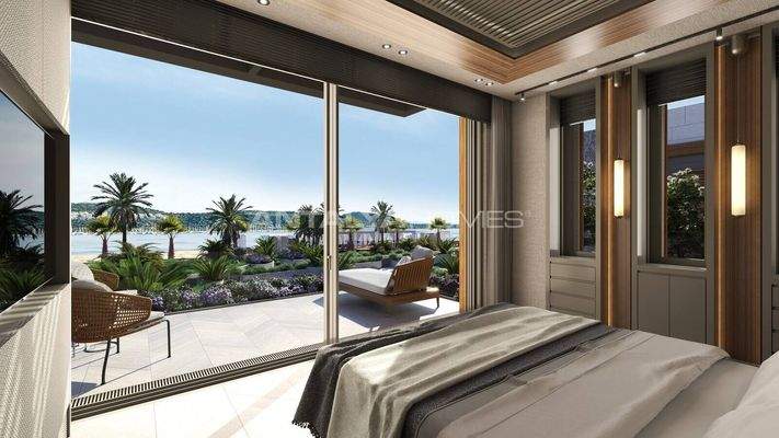 Beachfront Houses Near Daily Amenities in Bodrum