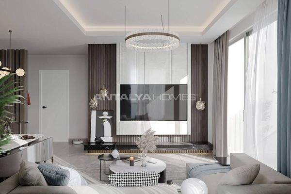 Flats in a Complex Close to the Beach in Alanya