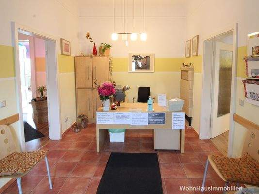 Blick in den Eingangsbereich