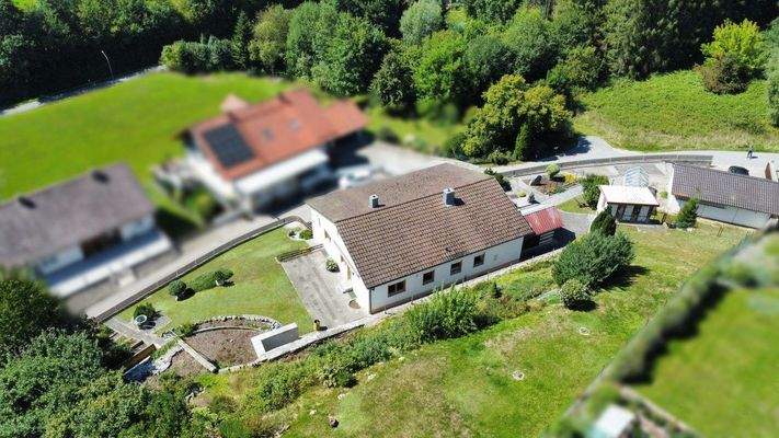 Luftbild der Immobilie