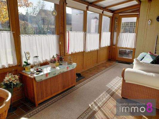 Sonniger Kaltwintergarten