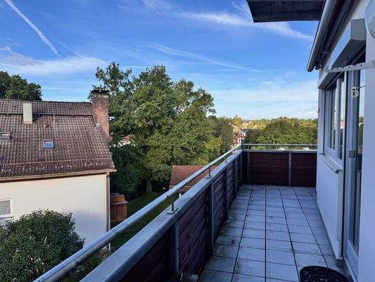Balkon Blick-Richtung West