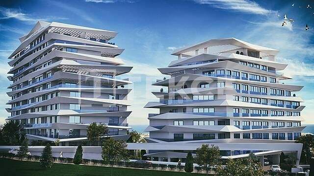 Sea View Flats with Stylish Design in North Cyprus Girne