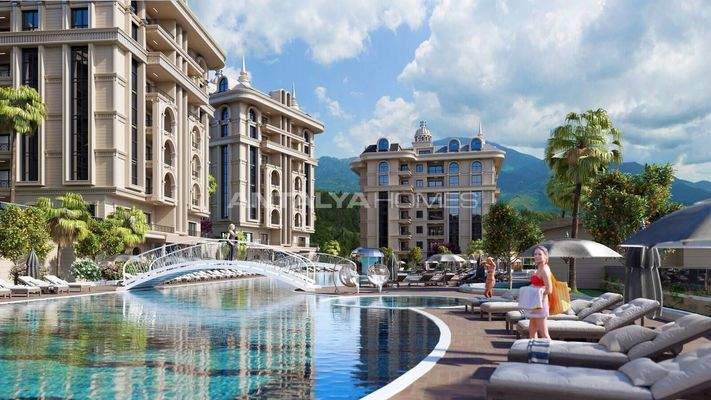 First Class Apartments from Luxury Project in Alanya