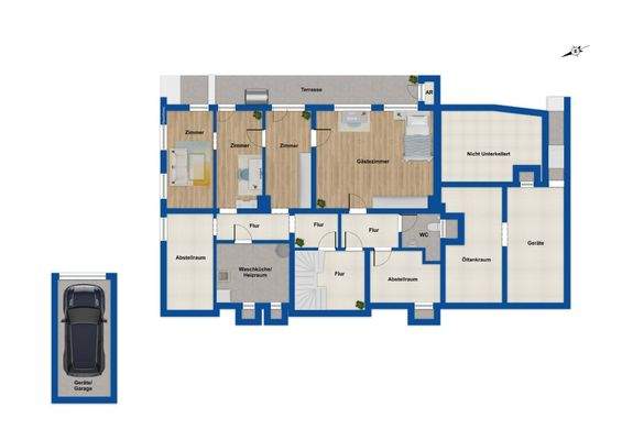 Grundriss Souterrain