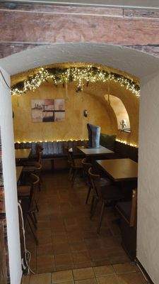 gemütlicher Platz zum Speisen