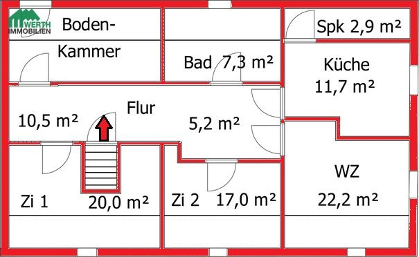 Grundriss-Skizze EG Kollung neu