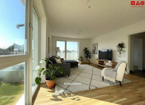 Möblierungsvorschlag Wohnzimmer KI generiert