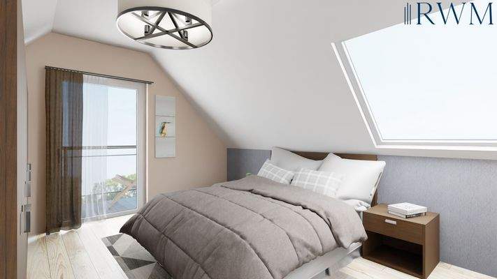 DG2 Schlafzimmer & Balkon