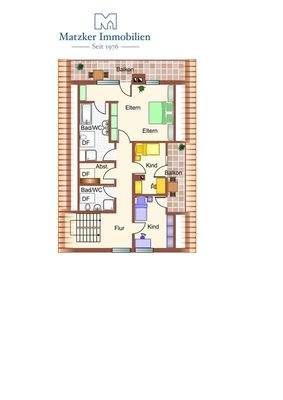 Grundriss Dachgeschoss