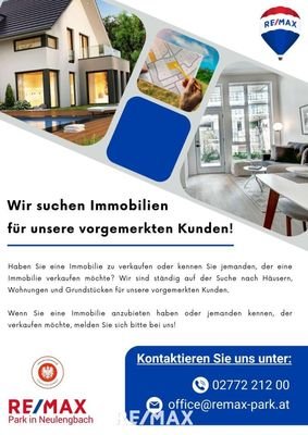 Wir suchen Immobilien