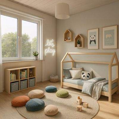 Kinderzimmer Illustration