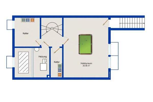 Grundriss Kellergeschoss