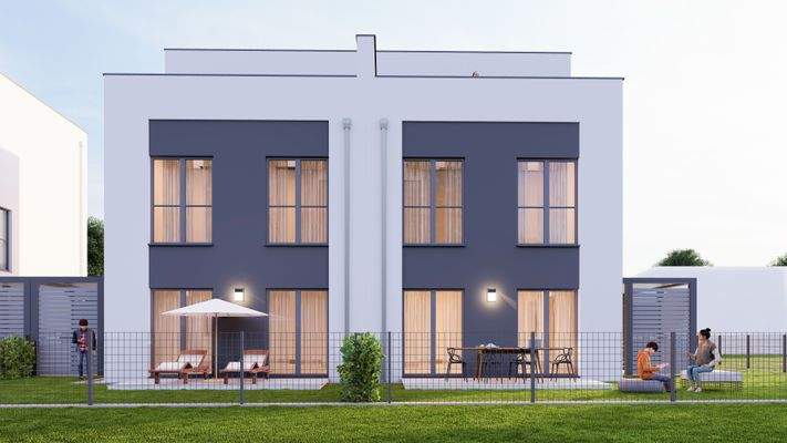 Rückseite Haus 3 &amp; 4