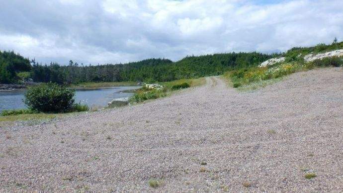 Wendeplatte auf Lot 7 - präparierter Bauplatz
