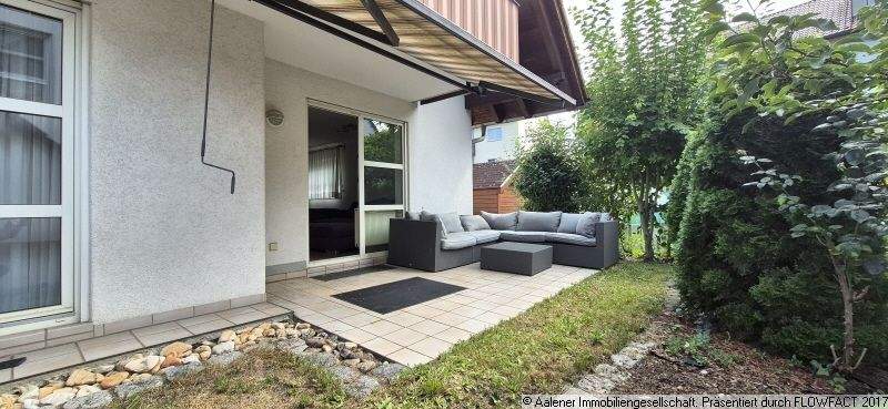 Sichtgeschützte Terrasse