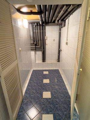 Keller - Eckbereich für WM und Trocker