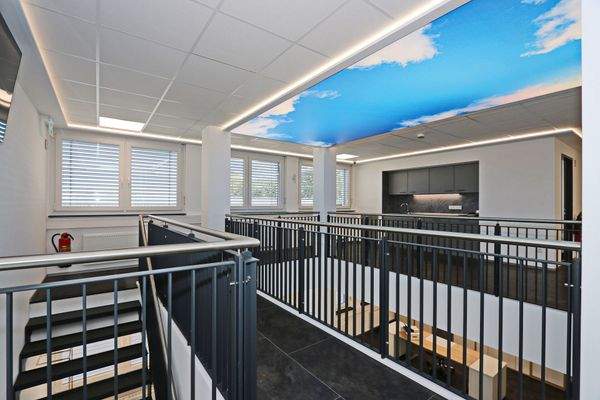 Galerie im Obergeschoss