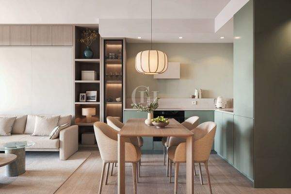 Residences Aurora - Type A - kitchen - green