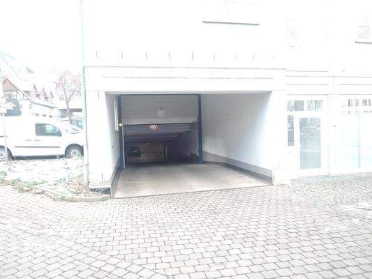 Zufahrt Tiefgarage