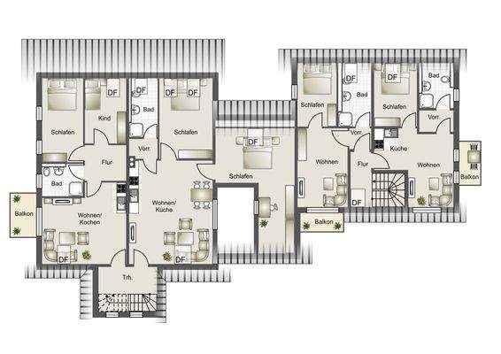 Grundriss Obergeschoss