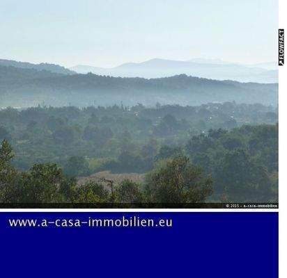 Blick vom Grundstück