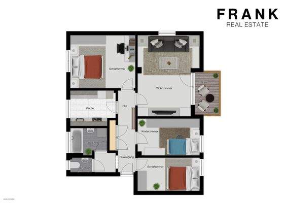 Grundriss - Fichtestr. 5 - 1.OG li