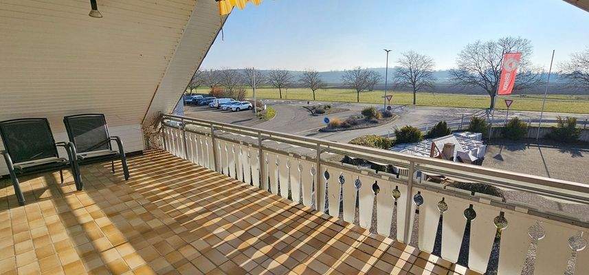 Wohnzimmer Balkon OG 