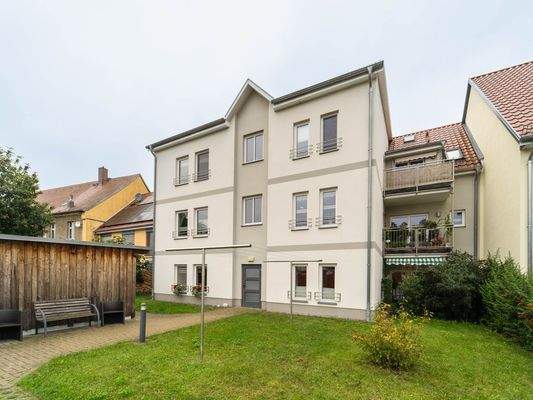 Rückseite des Hauses