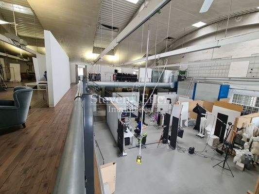 Blick von der Mezzanine