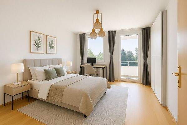 Schlafzimmer Visualisiert