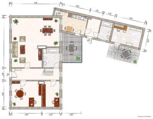 Grundriss Erdgeschoss