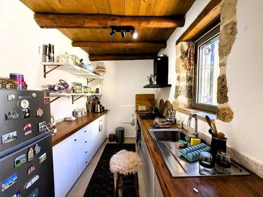 Renoviertes traditionelles Haus mit atemberaubendem Blick auf die Weißen Berge