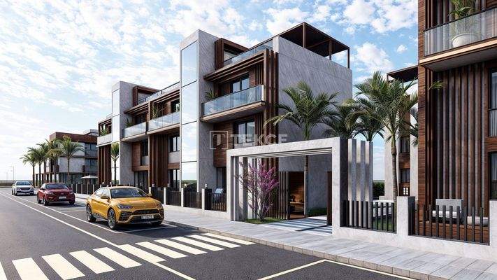 Apartments in Yeni Iskele Walking Distance to the Sea