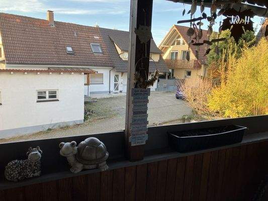 Ausblick Balkon Obergeschoss